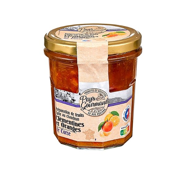 PRÉPARATION DE FRUITS D’ORANGES ET CLÉMENTINES DE CORSE PAYS GOURMAND de ALDI