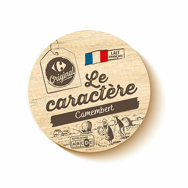 Camembert Le Caractère de CARREFOUR ORIGINAL