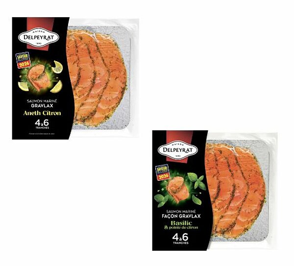 Saumons gravlax de MAISON DELPEYRAT