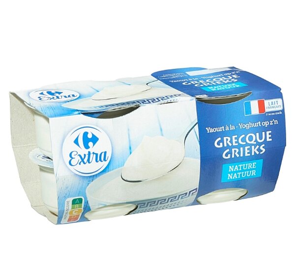 Yaourt à la grecque Nature de CARREFOUR EXTRA