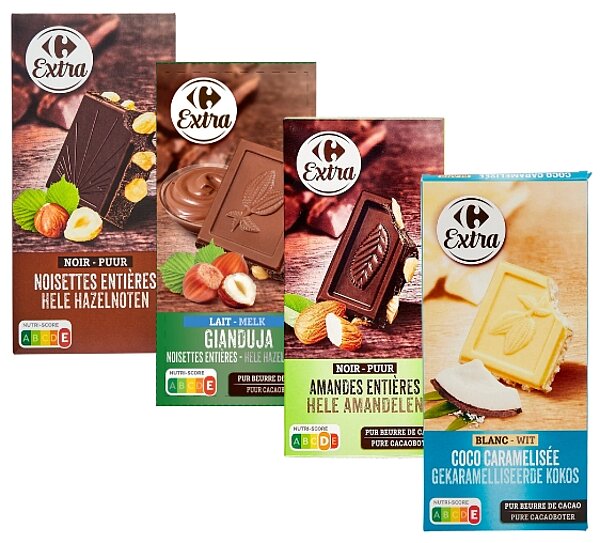 Tablettes de Chocolat de CARREFOUR EXTRA