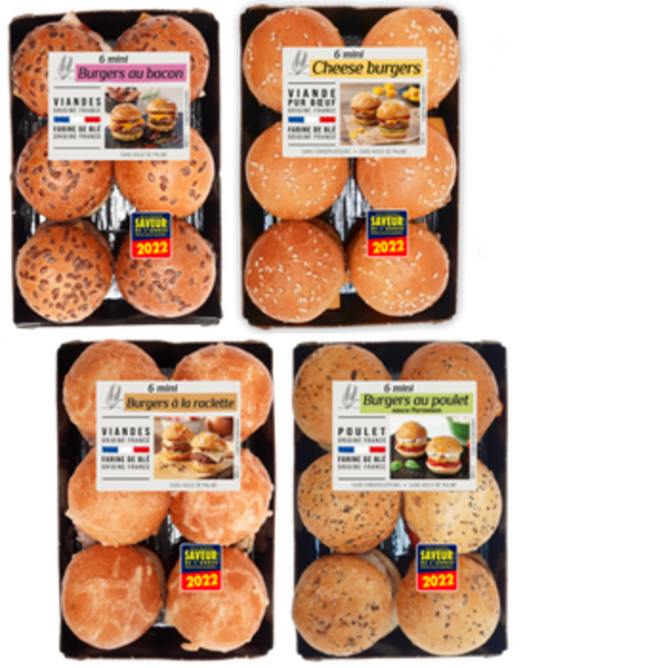 Mini-burgers de PASO TRAITEUR