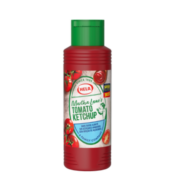 Ketchup Tomate sans sucre ajouté de MARTHA LAUE'S - HELA