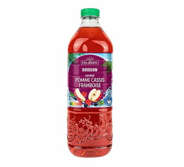 Boisson pomme cassis framboise RIO D'ORO de ALDI