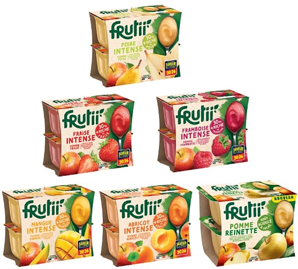 Spécialités de fruits de FRUTII' INTENSE