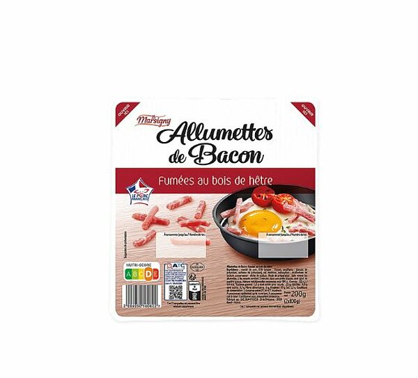 Allumettes de bacon LE MARSIGNY de ALDI