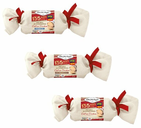Foie gras de canard entier cuit au torchon 135 ans de MAISON DELPEYRAT