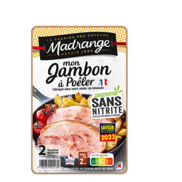 Mon jambon à Poêler de MADRANGE