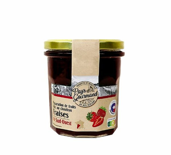 Confitures extra fruits fraises PAYS GOURMAND de ALDI