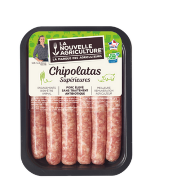 Chipolatas supérieures de LA NOUVELLE AGRICULTURE