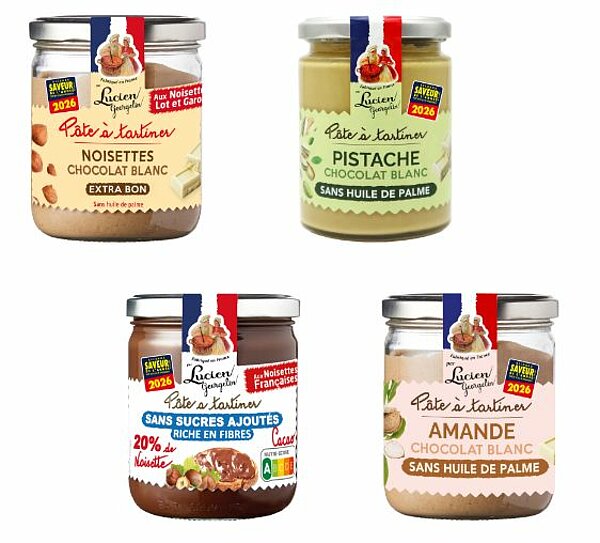 Pâtes à tartiner de LUCIEN GEORGELIN