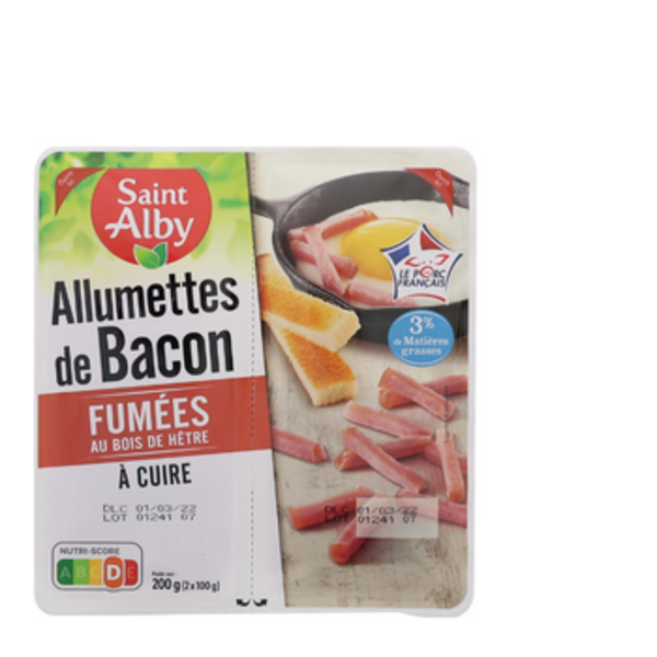 Allumettes de bacon de SAINT ALBY