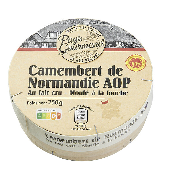 Camembert AOP au Lait Cru de PAYS GOURMAND