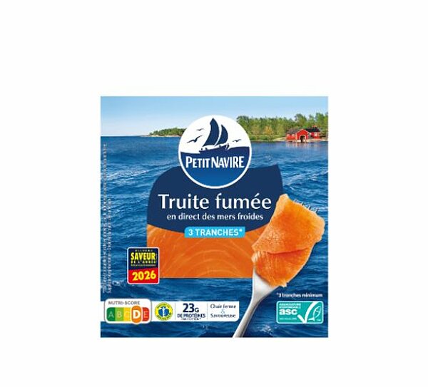 Truite fumée de PETIT NAVIRE