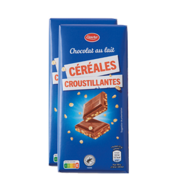 Tablette chocolat au lait – Couleur Chocolat