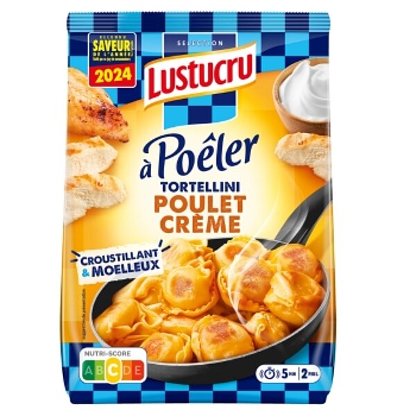 Tortellini à Poêler Poulet Crème de Lustucru Sélection
