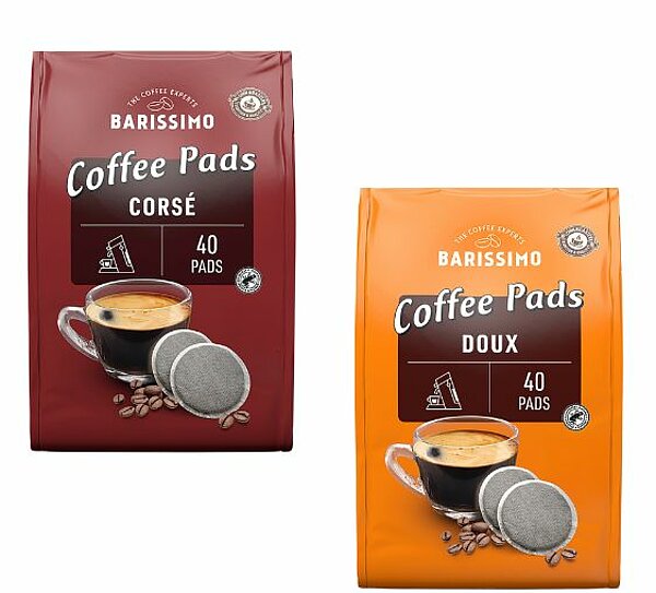 Dosettes corsé/doux BARISSIMO de ALDI