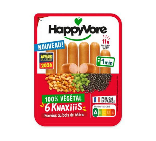 Knaxiiis Végétales et Gourmandes de HAPPYVORE