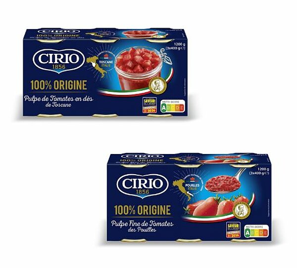 Pulpes de tomates de CIRIO