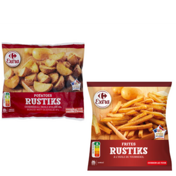 Frites & Potatoes Rustiks de CARREFOUR EXTRA