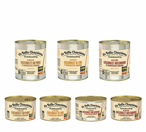 Authentiques cassoulets de LA BELLE CHAURIENNE